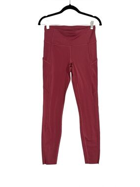 Lululemon Fast And Free High Rise Legging Thight 28” 6 in Mulled Wine